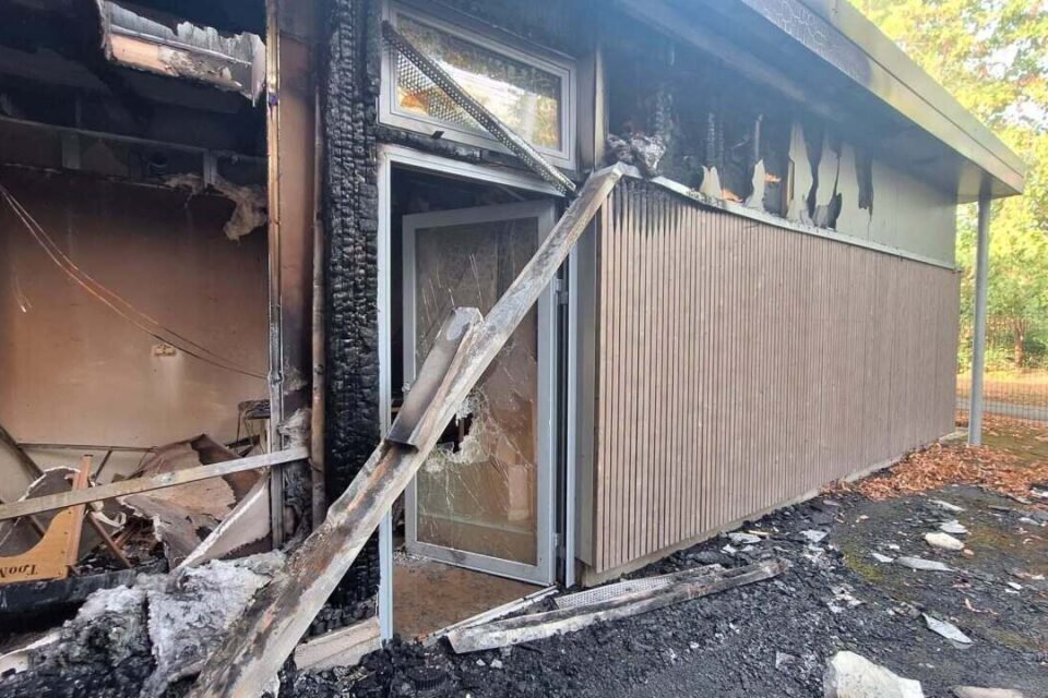 Incendie gymnase
