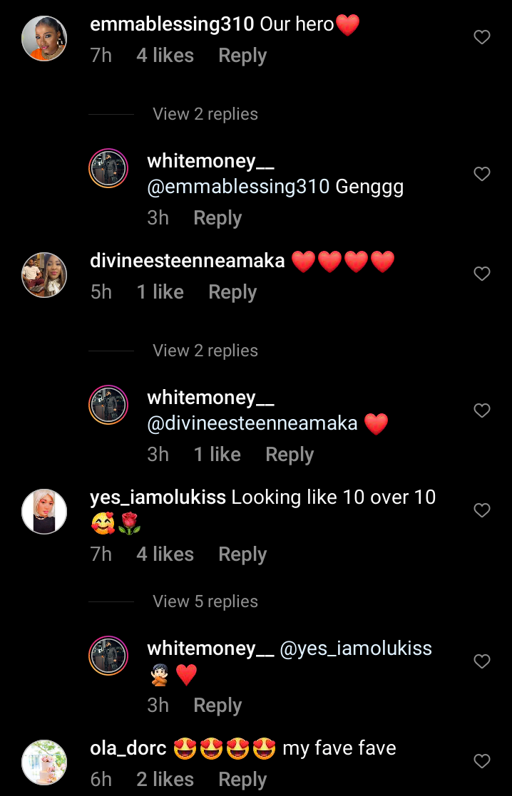 Reactions As Popular Reality TV Star, Whitemoney Shares New Pictures On Instagram