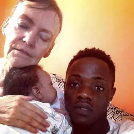 This boy married a white old woman years ago. Take a look at their cute pictures with their child now