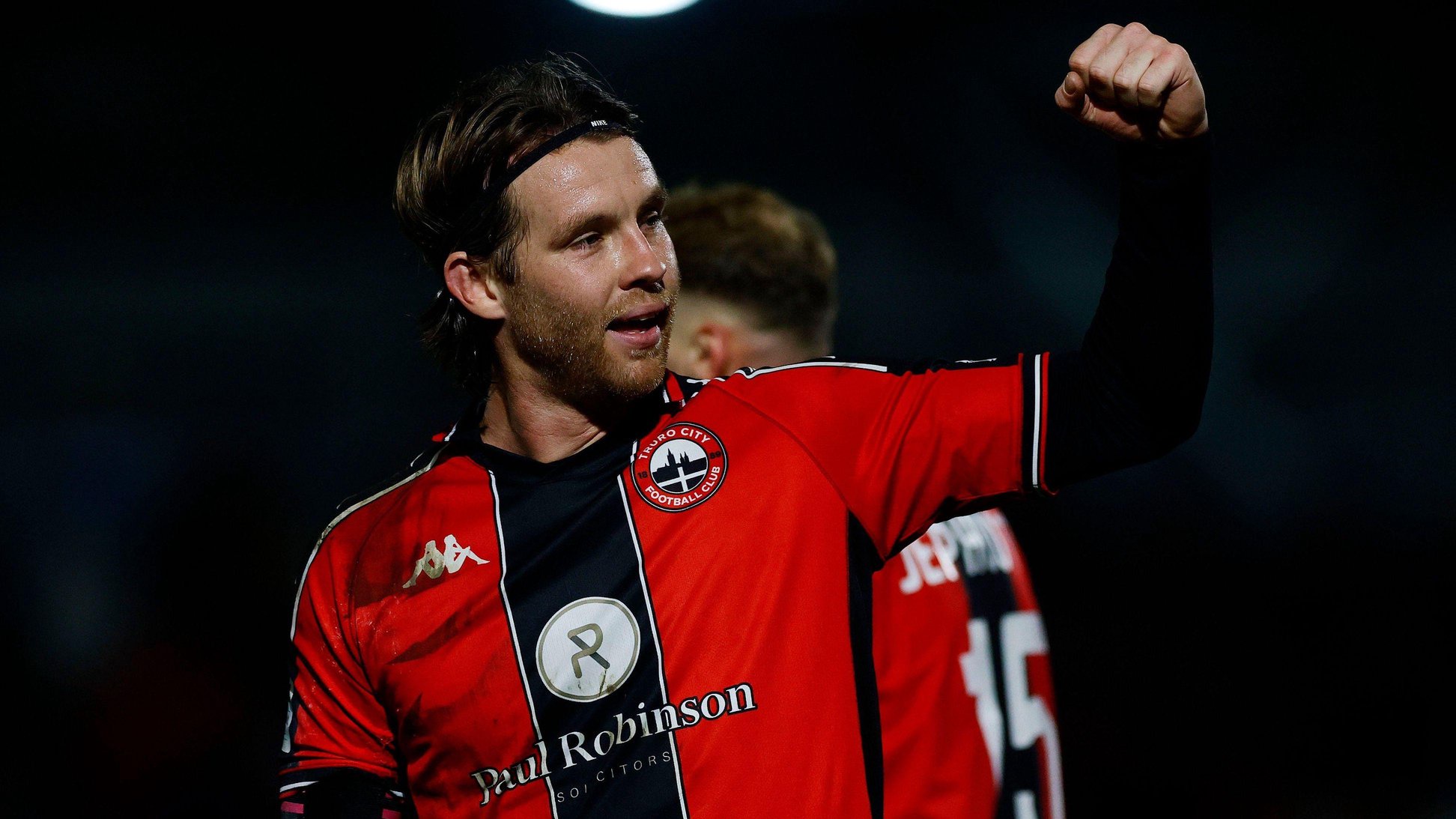 Tyler Harvey scores Truro City's third goal