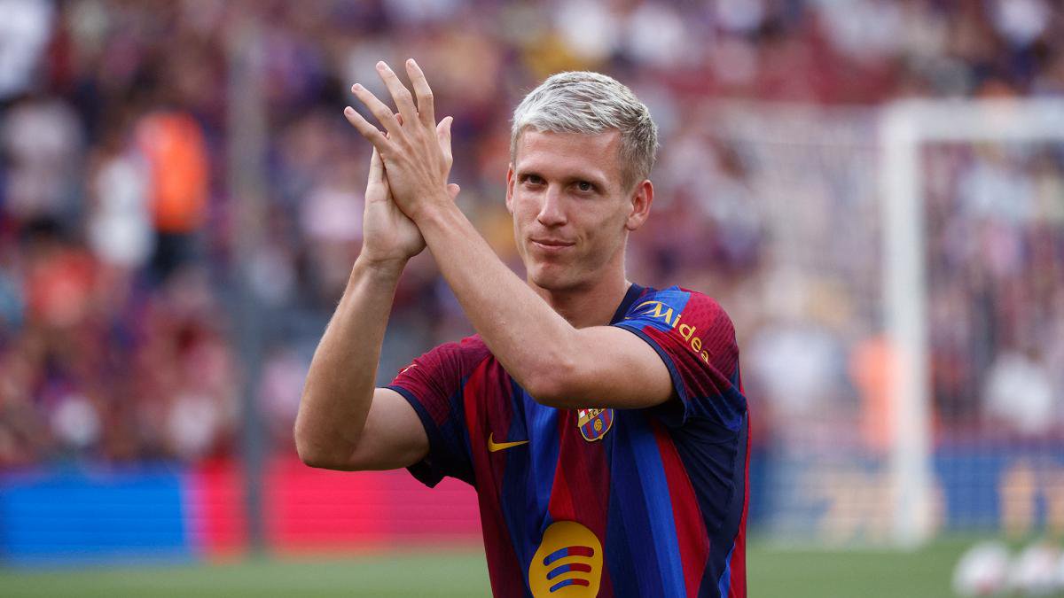 Dani Olmo vom FC Barcelona