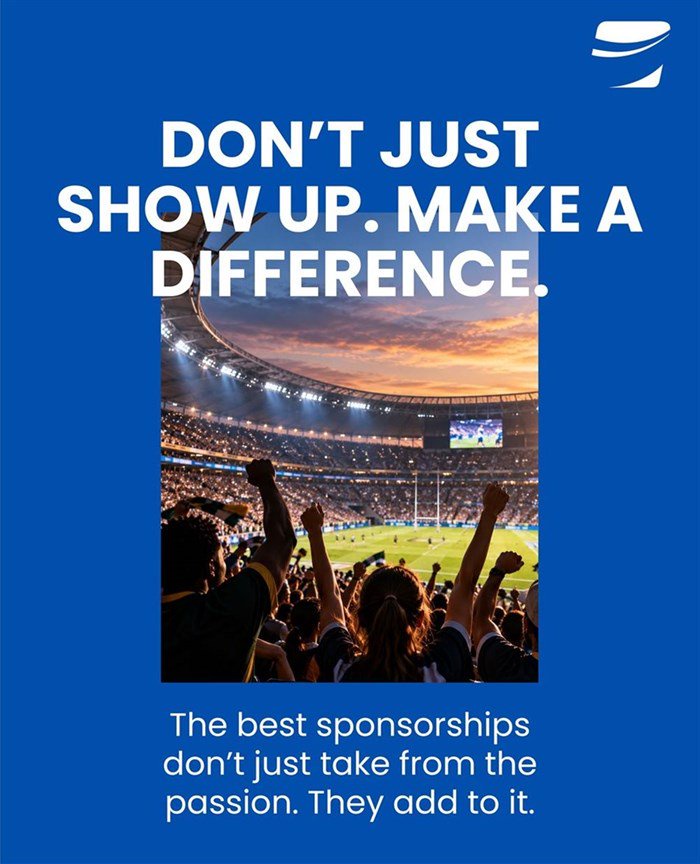 Don’t just sponsor the passion. Add to it
