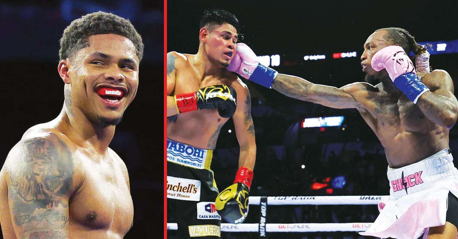 Shakur Stevenson sums up O’Shaquie Foster’s performance in win over Emanuel Navarrete