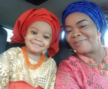 Adorable Family! See lovely photos of Bimbo Oshin, her husband and children