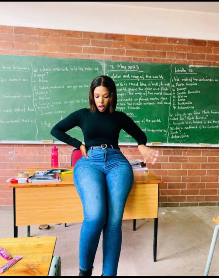 Stunning photos of Beautiful teacher, Miss Ayanda Mthethwa that left ...