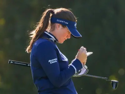 Sofia Barroso Sá na última volta do Ladies Open de Portugal