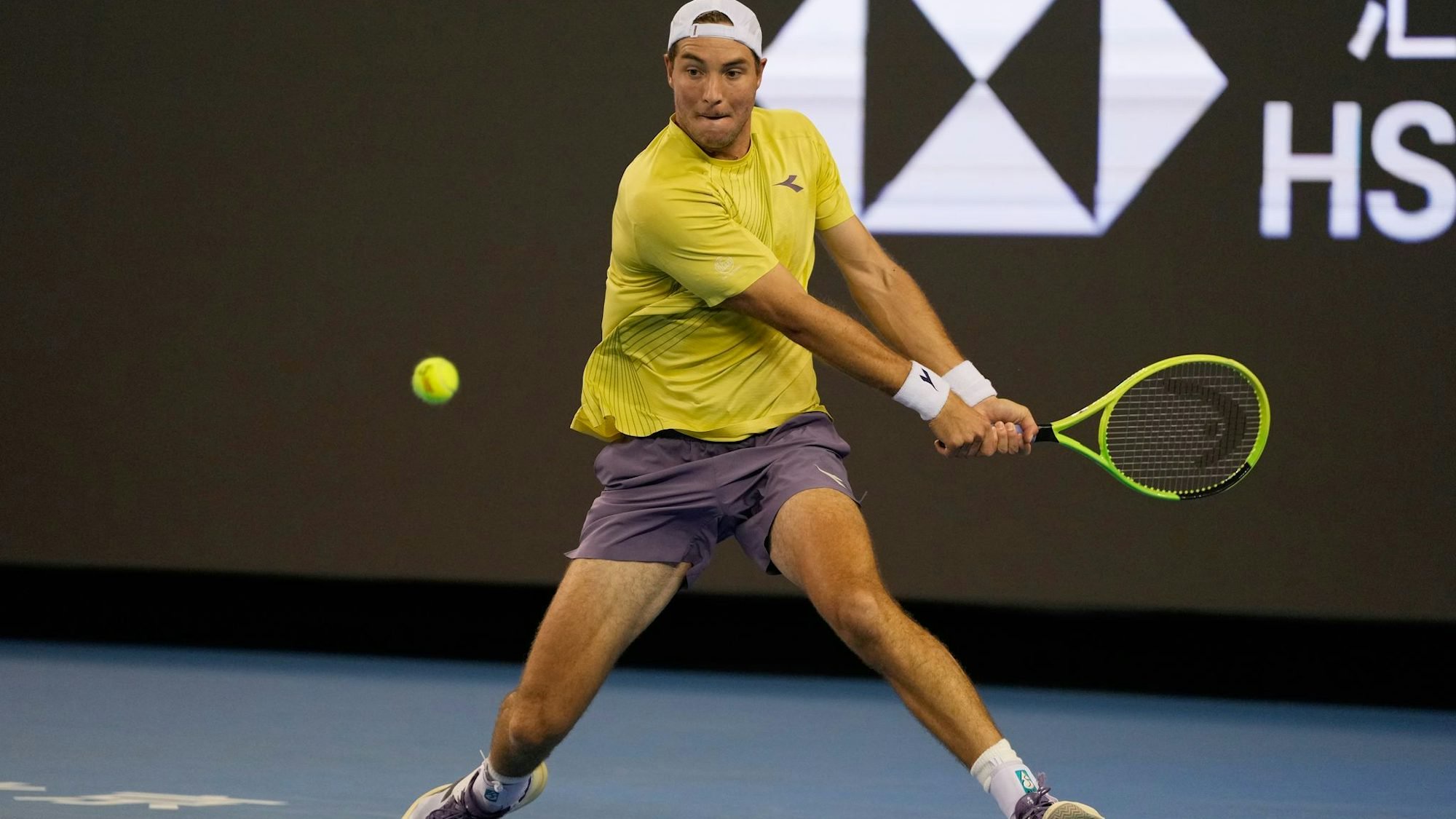 Jan-Lennard Struff steht im Finale von Brüssel. (Archivfoto)