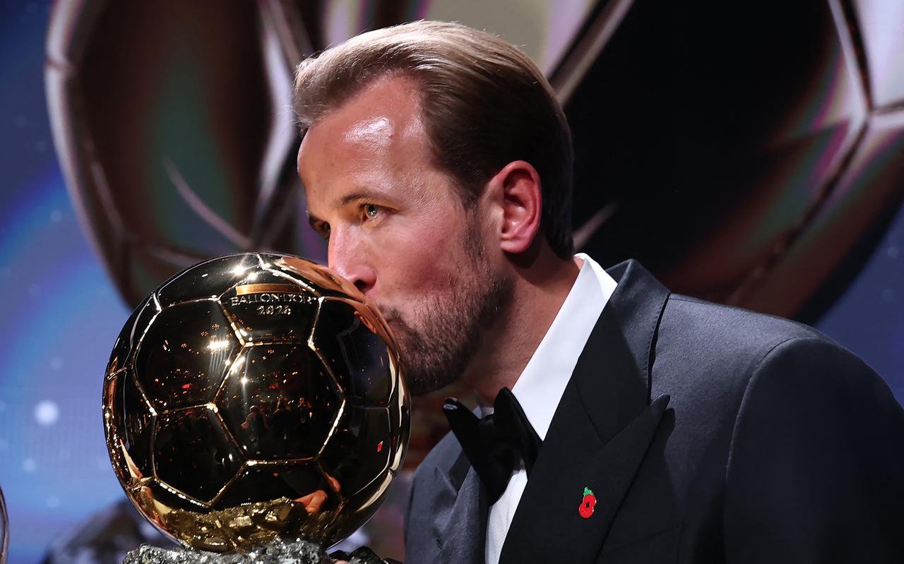 Harry Kane becomes first Englishman to win Ballon d'Or in 25 years as he's crowned in London