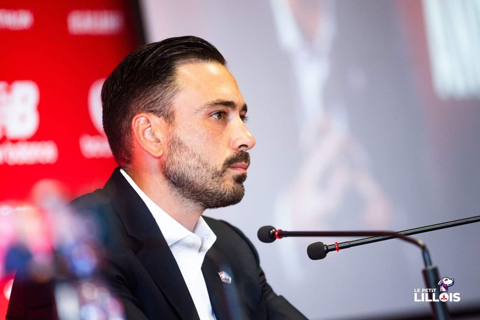 Davide Ancelotti, nouvel entraîneur du LOSC.