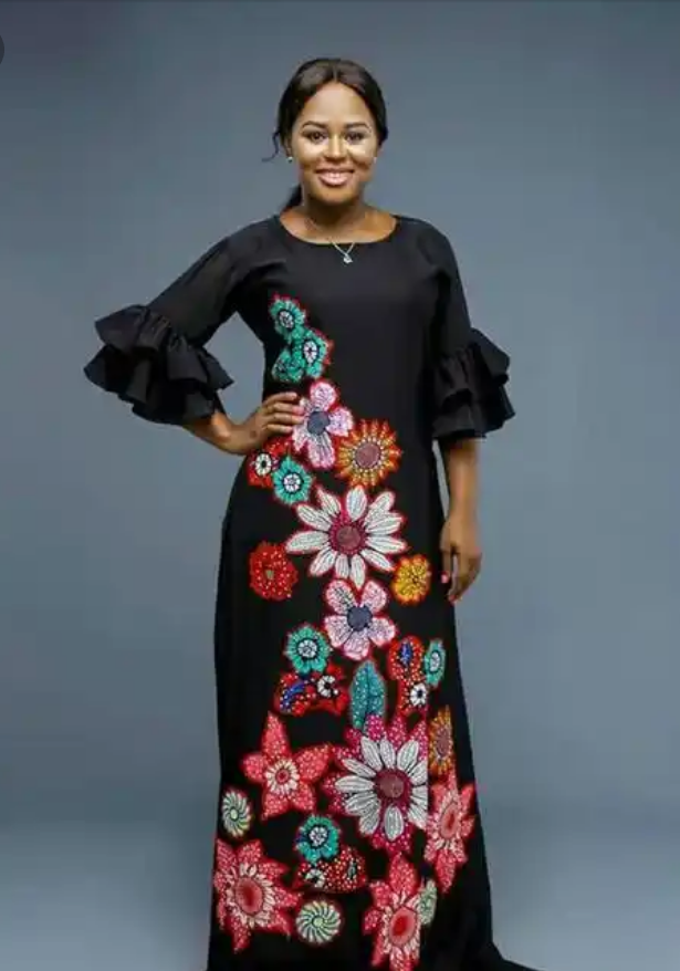 plain and pattern ankara styles for ladies