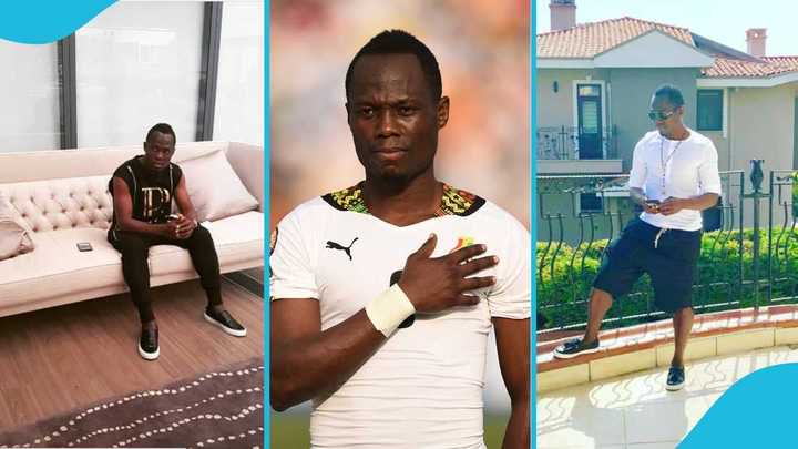 Inside Ghanaian Footballer Emmanuel Agyemang-Badu's Mansion In Ghana