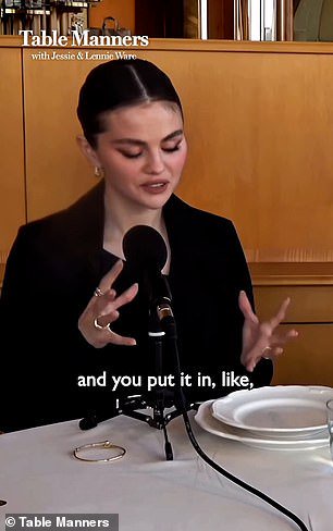 Selena said: 'I hadn't liked anyone in a very long time. So some kisses are for fun, and then when you feel something behind a kiss, it's completely different'