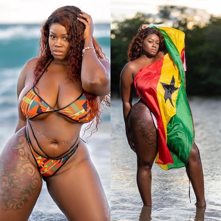 Shapely Model Alberta Serwaa and her Counterpart Chocolate causes issue with their gift - BLOGPAY