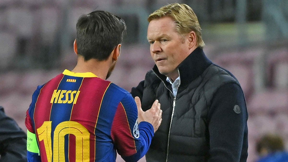 Barcelona captain Lionel Messi