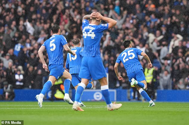 Diego Gomez´s goal left team-mate Luka Vuskovic in disbelief (Gareth Fuller/PA)