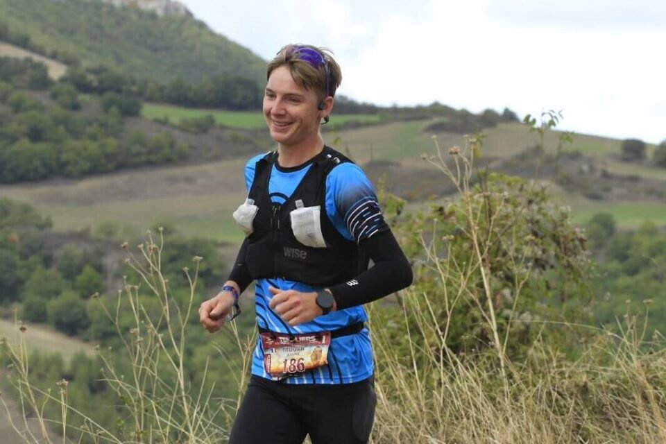 Titouan Jeanne a réalisé une belle performance en remportant le trail des Templiers dans la catégorie Espoirs.