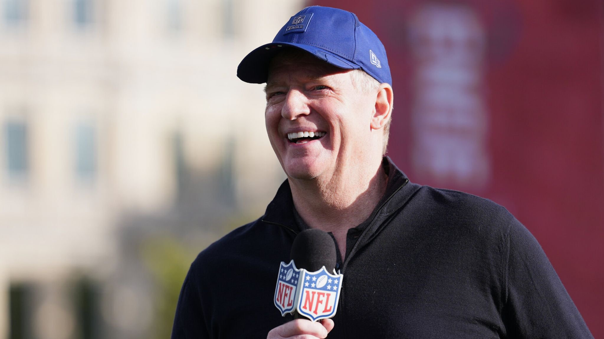 NFL Commissioner Roger Goodell has yet to suggest there will be any change to the planned Sunday kick-off in Paris