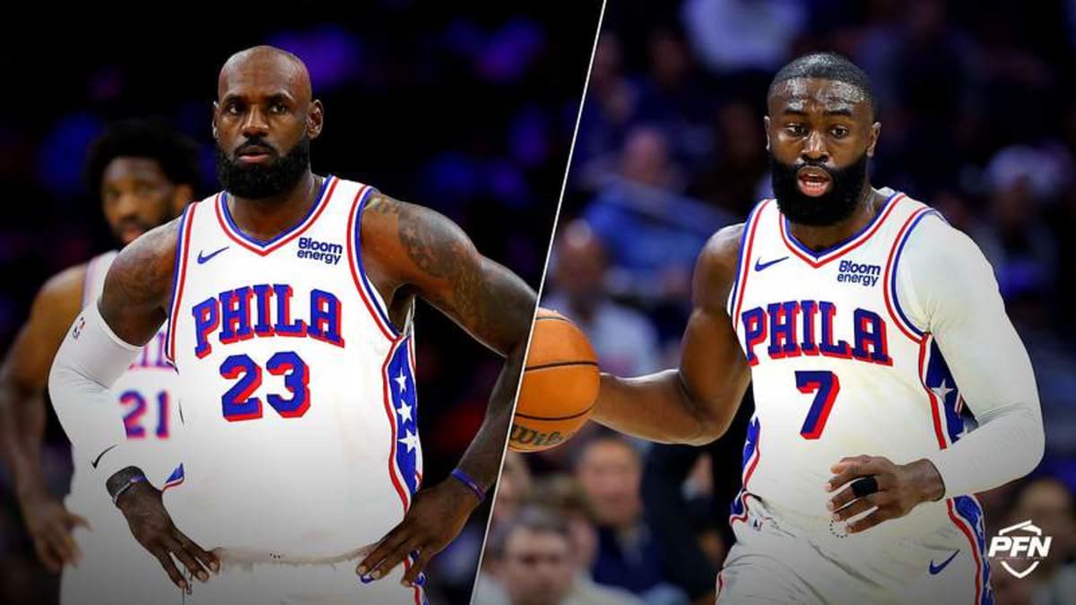 Jaylen Brown calls LeBron James the NBA's GOAT, sparking mixed reactions from fans over his praise and apparent hesitation.