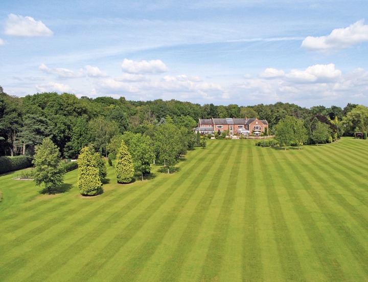 Grealish's garden at the 20-acre mansion is bigger than The Etihad stadium