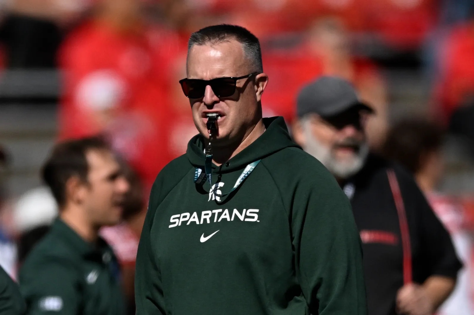 Michigan State Spartans head coach Pat Fitzgerald