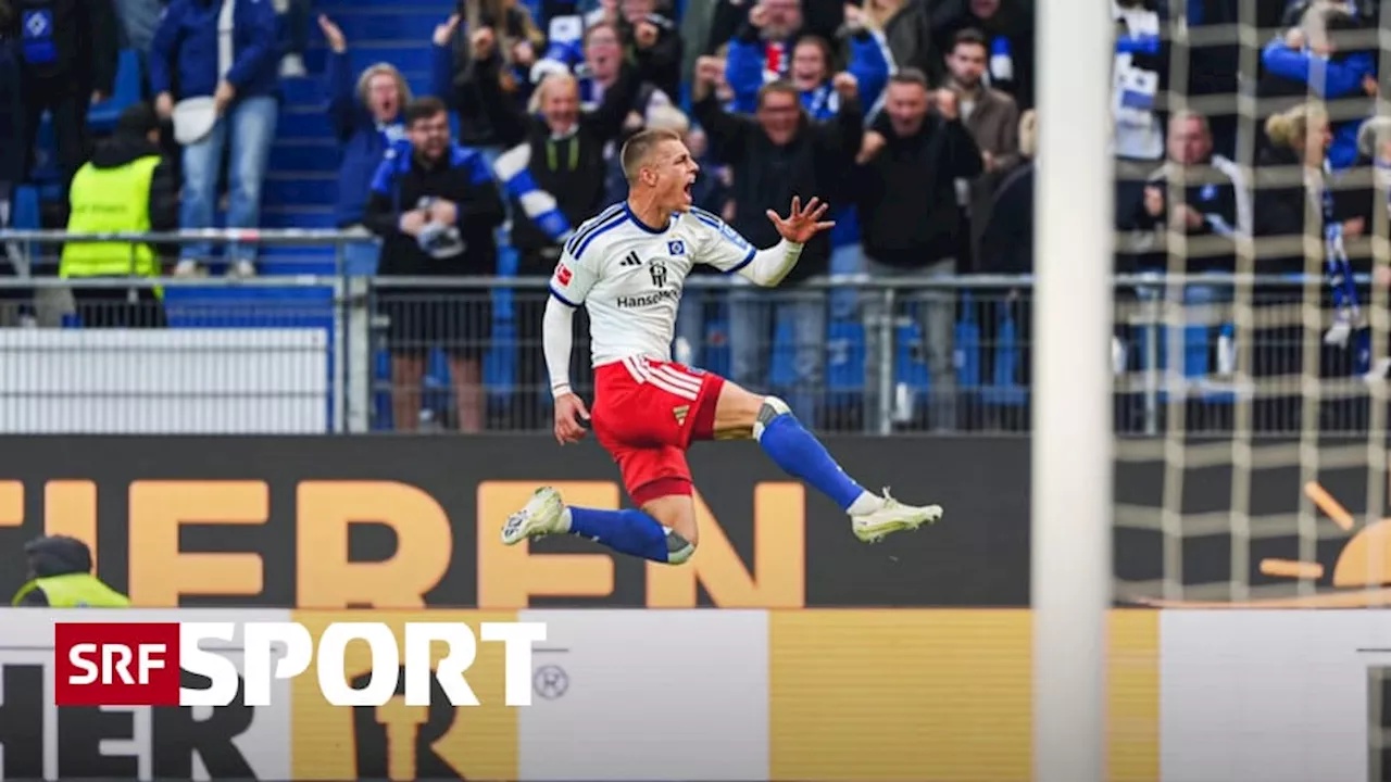 Miro Muheim trifft erneut spät: Hamburg schlägt Stuttgart 1:0