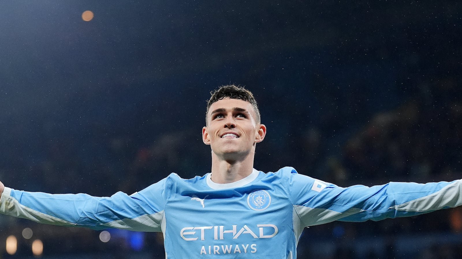 Phil Foden scored a hat-trick in Manchester City’s comfortable win over AEK Athens