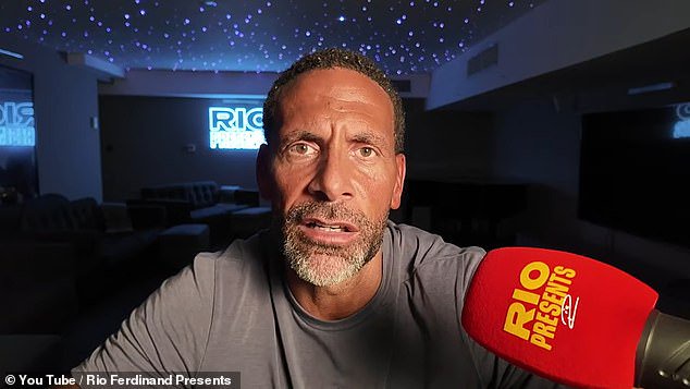 Rio Ferdinand is under fire after seemingly fat-shaming a content creator who criticised him
