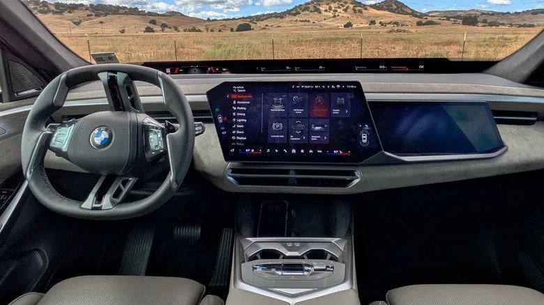 2027 BMW X5 dashboard.
