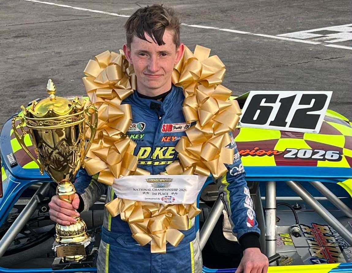 National champion Charlie Key.