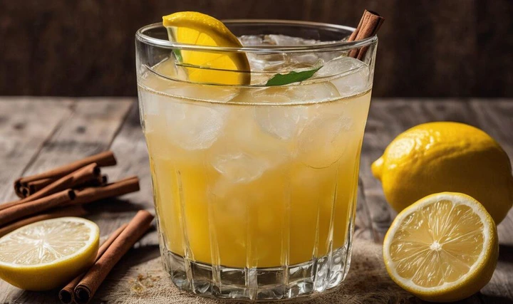 Apple Cider Lemon Juice Cinnamon Honey Water