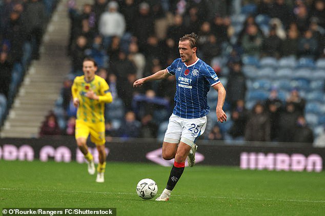 Tuur Rommens returned from two months out injured in his club's 4-0 defeat of St Johnstone
