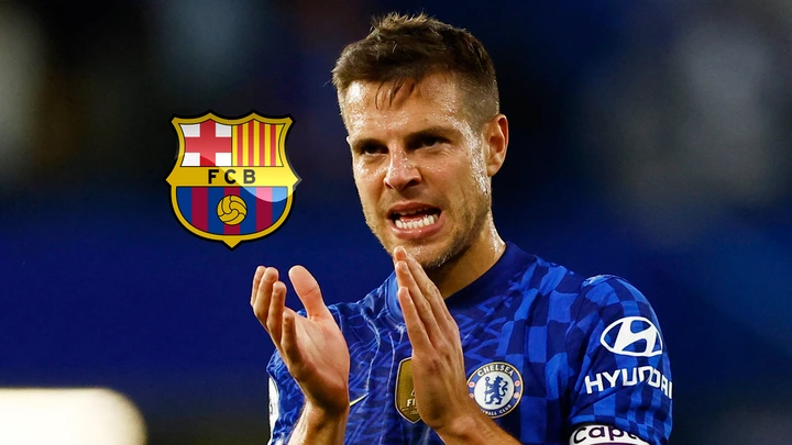 Chelsea demand £7million transfer fee from Barcelona for Azpilicueta with  defender 'already agreeing two-year deal'