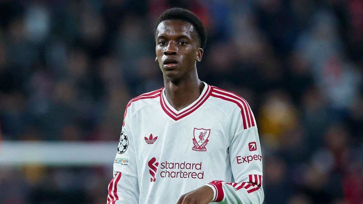 Trey Nyoni of Liverpool looks on during match