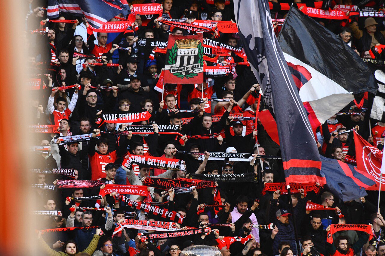 Stade Rennais - FC Lorient football Ligue 1 Roazhon Park Rennes Ambiance supporters Stade Rennais