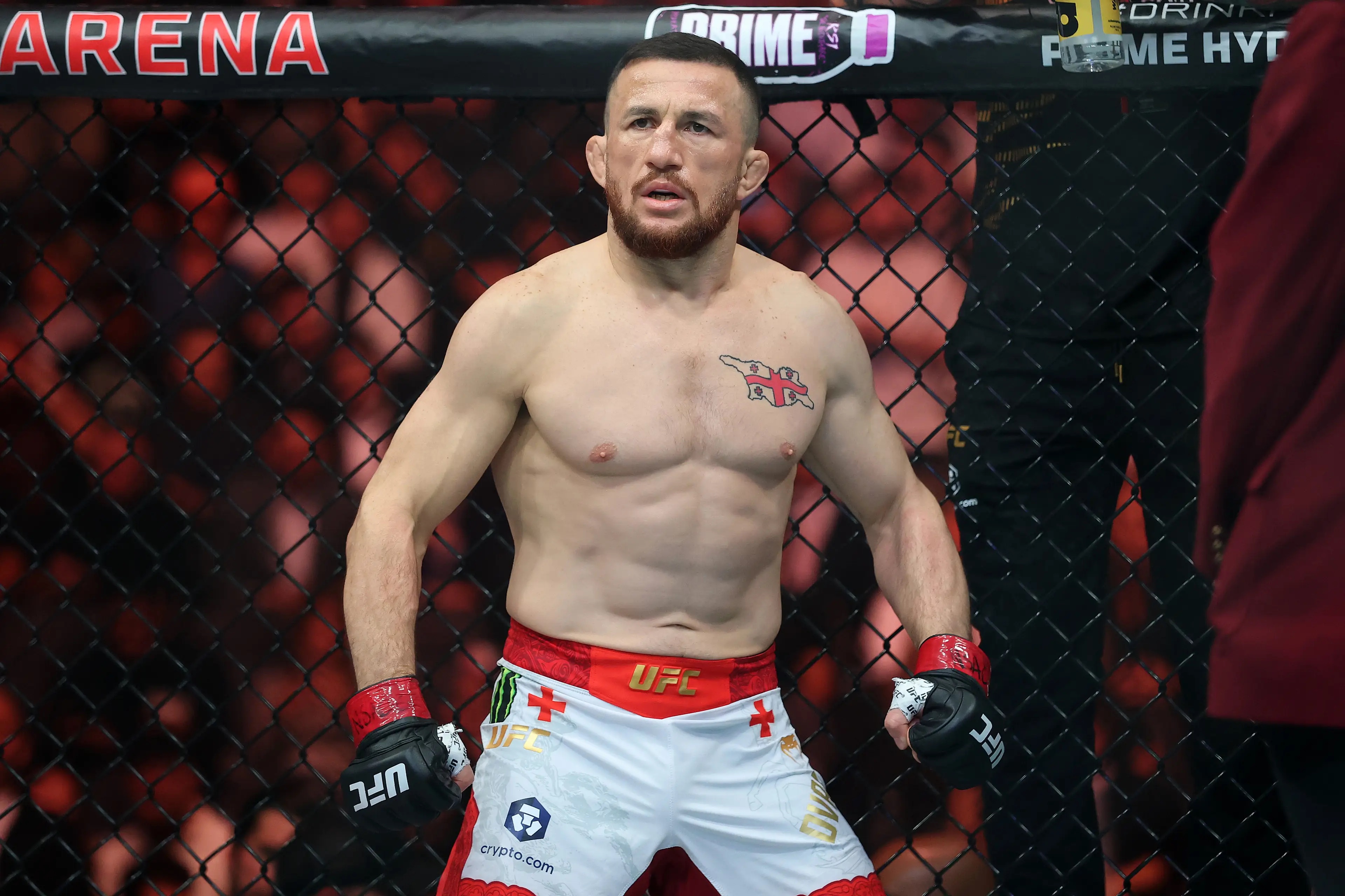 Merab Dvalishvili is the best non-title holder in the UFC. (Image: Getty Images)