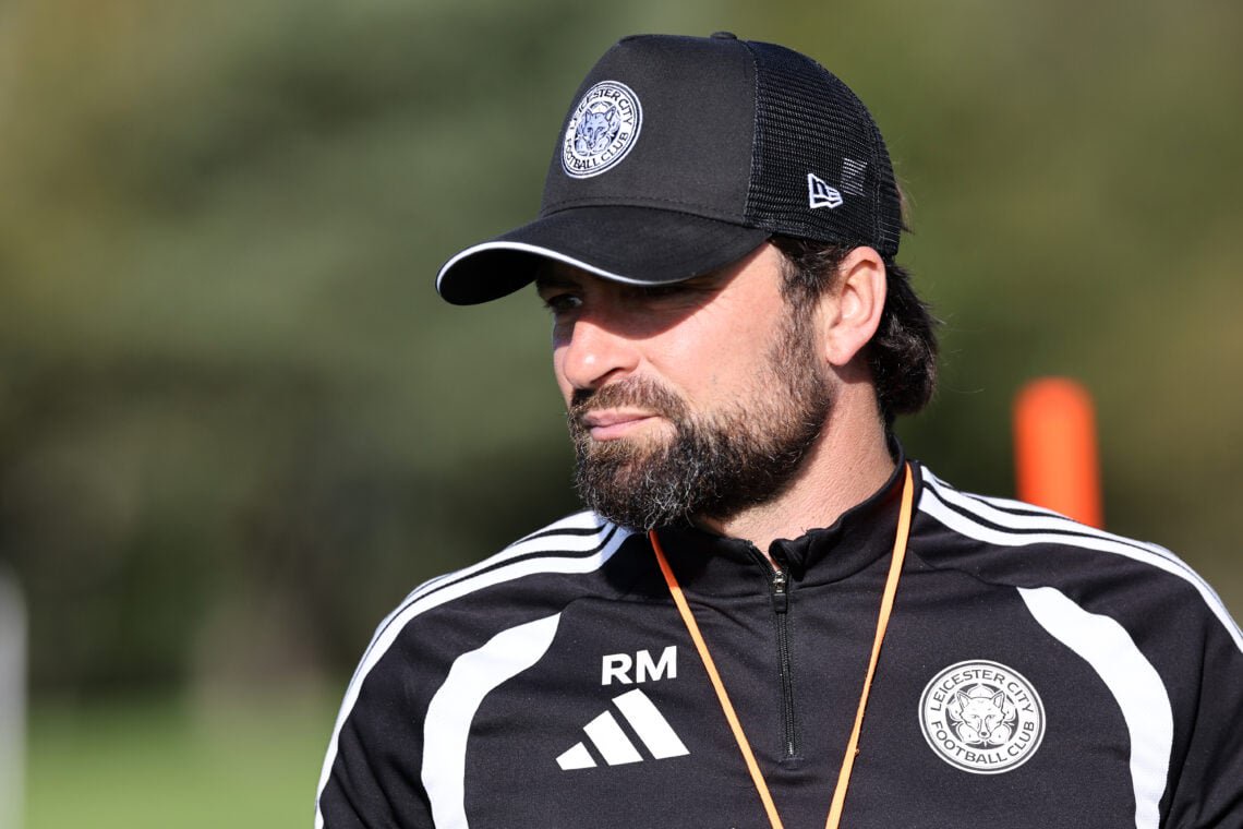 Leicester City manager Russell Martin.