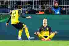 Erling Haaland helped Dortmund down PSG in 2020 - with his celebration later used to mock the Germans