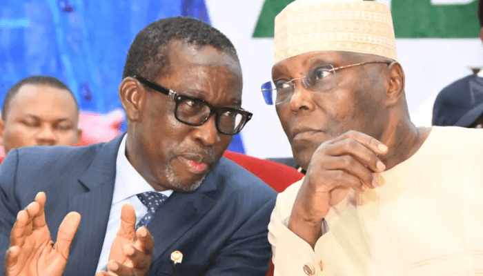 2023: Okowa arrives PDP secretariat, as Atiku finally settles for running  mate - Businessday NG