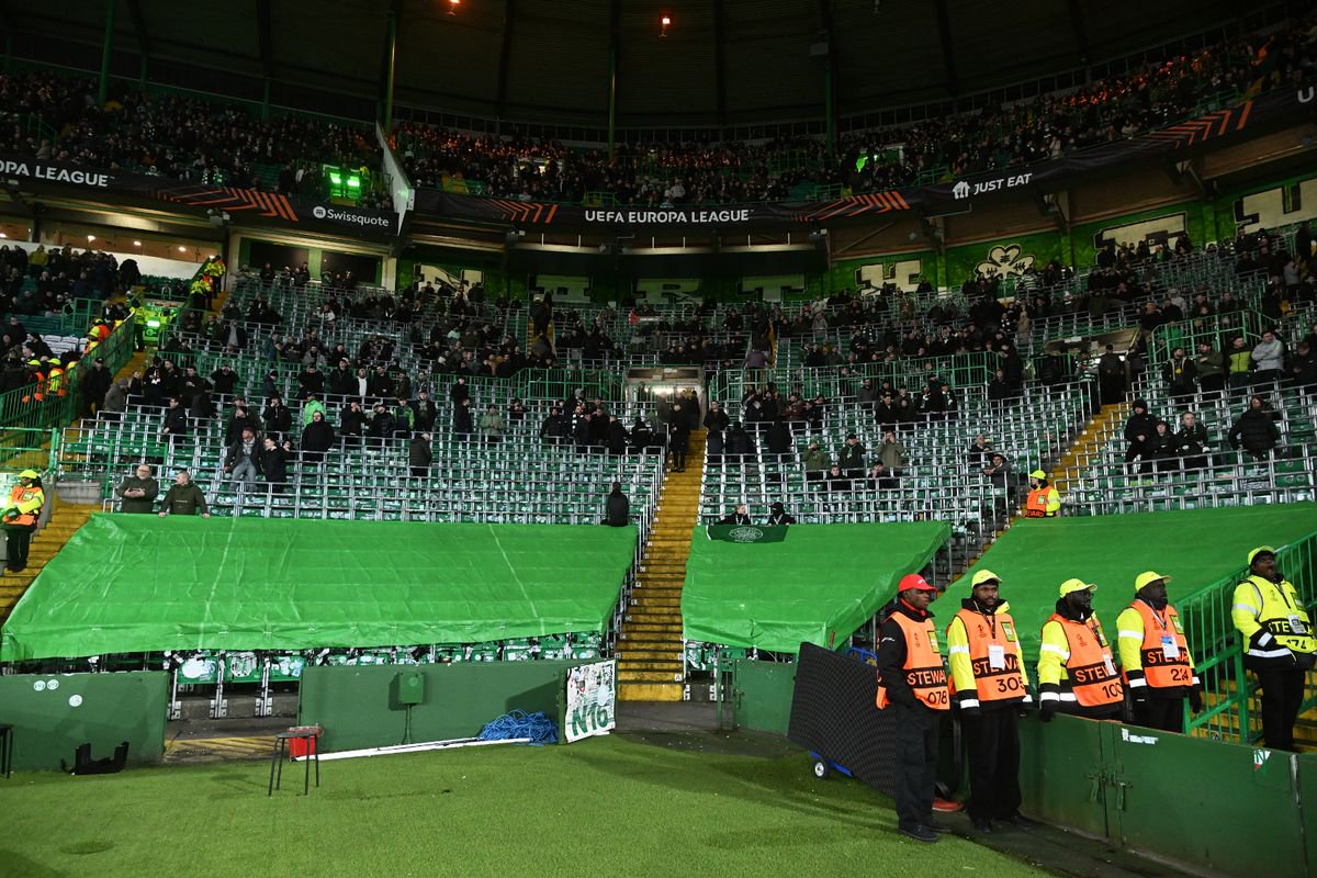 The Green Brigade's section will be empty against Celta Vigo