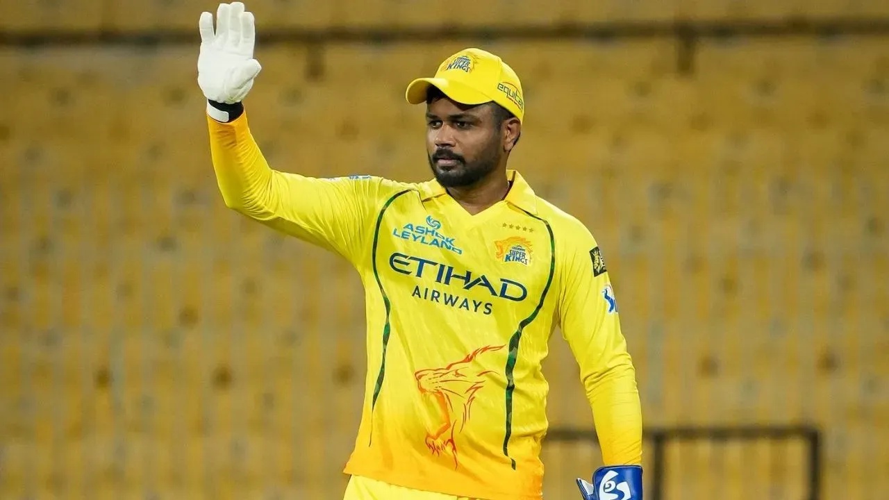  CSK coach Stephen Fleming backs Sanju Samson amid slow start in IPL 2026. Photograph: (X) 