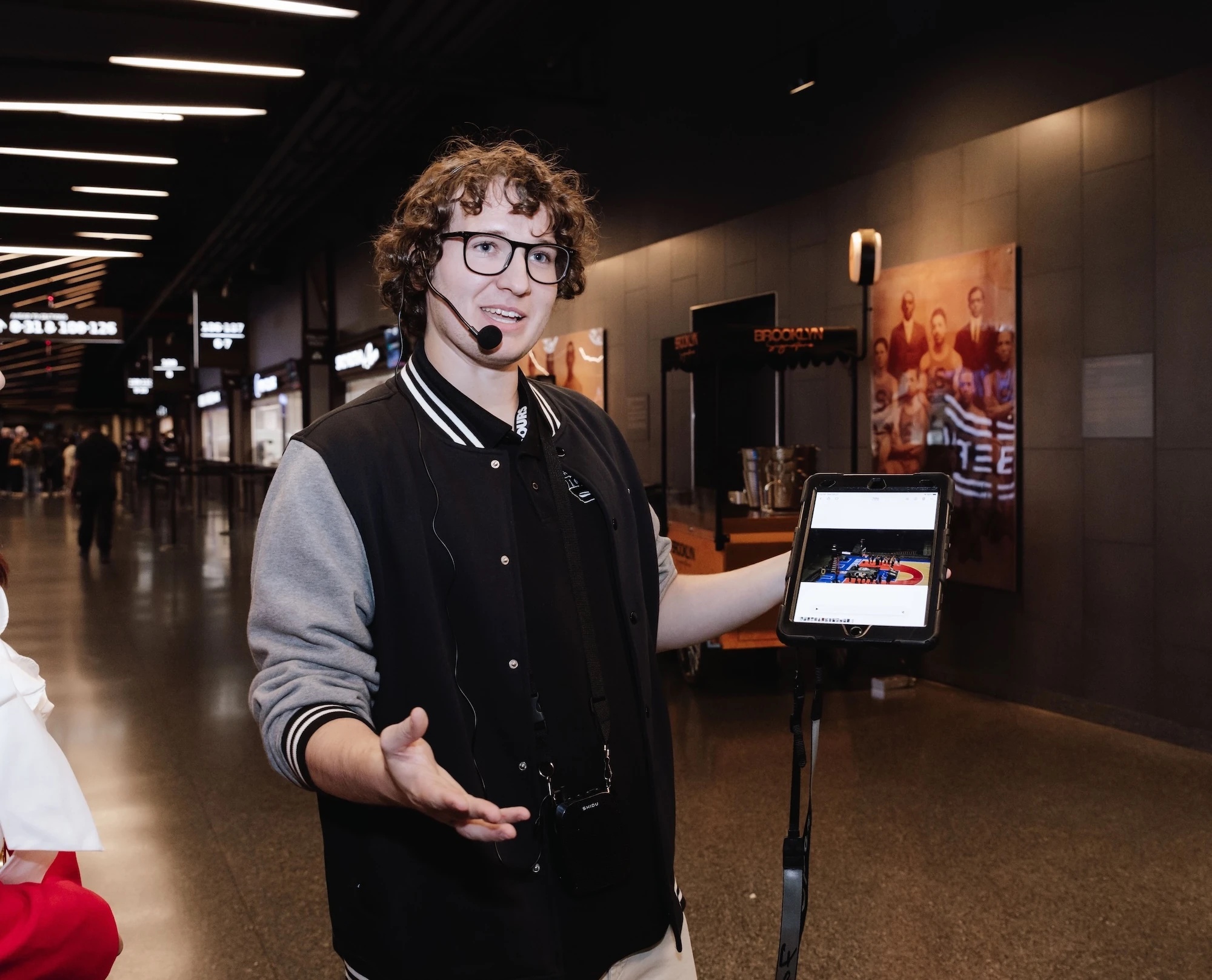 Zach Elliott gives a tour of Barclays Center