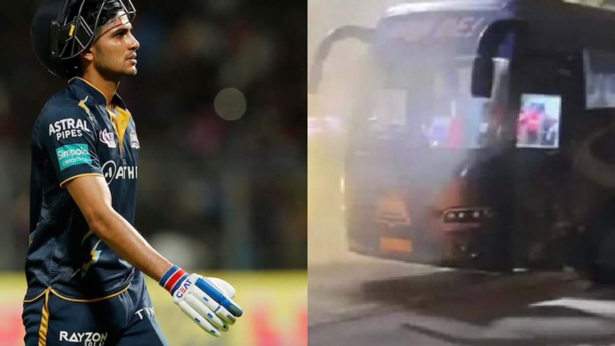 Gujarat Titans Team Bus Catches Fire After RCB's IPL 2026 Final Triumph; Players Evacuated Safely