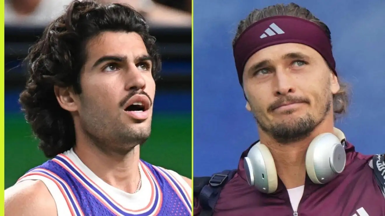 Carlos Alcaraz and Alexander Zverev