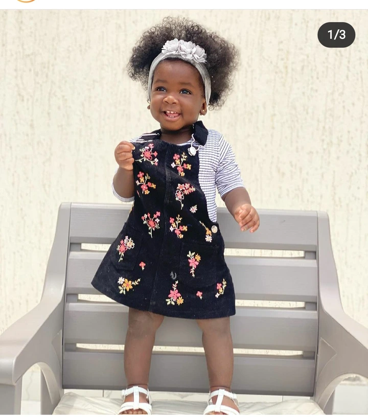 15 photos of Nana Akua Nhyira, the most talked-about celebrity baby in Ghana.