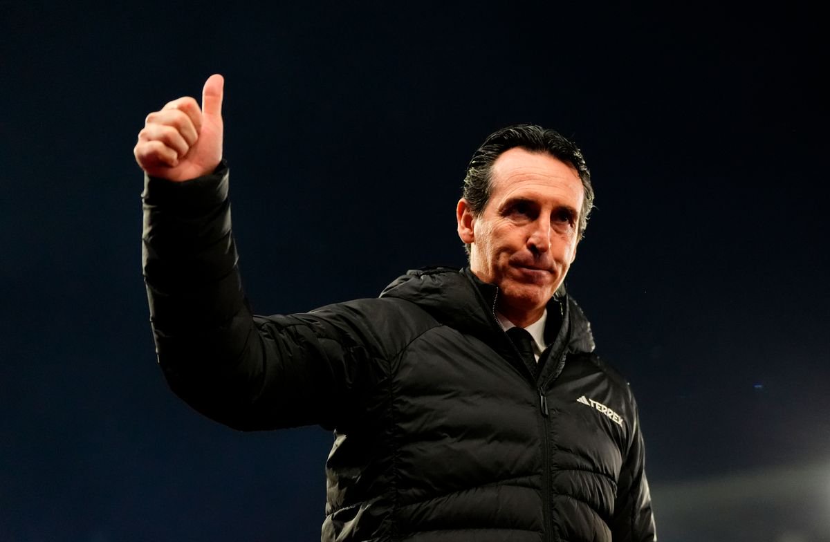Aston Villa manager Unai Emery