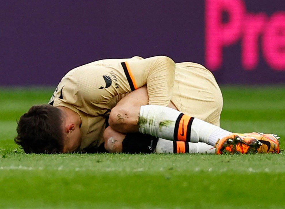 Daniel Amartey escapes red card after kicking Havertz in chest and leaving him with scratches (Photos)