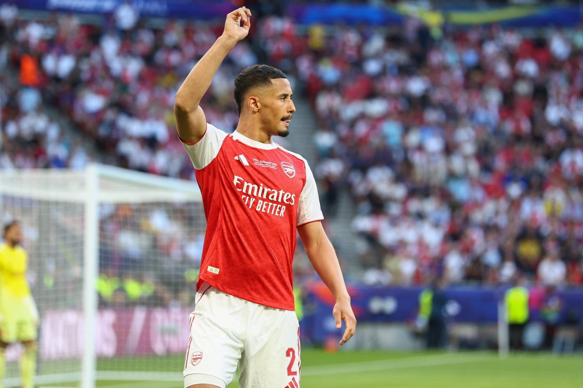 29.º William Saliba, defesa do Arsenal campeão inglês e da seleção de França. Foto: Imago