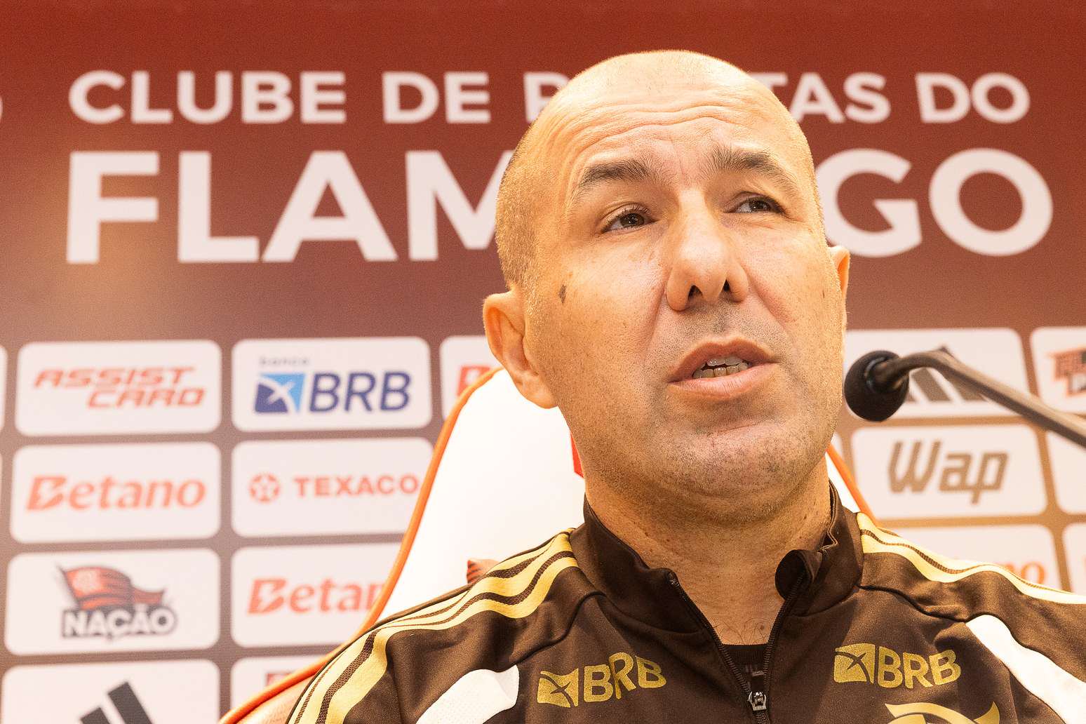 Técnico Leonardo Jardim. (Foto: Gilvan de Souza/Flamengo)