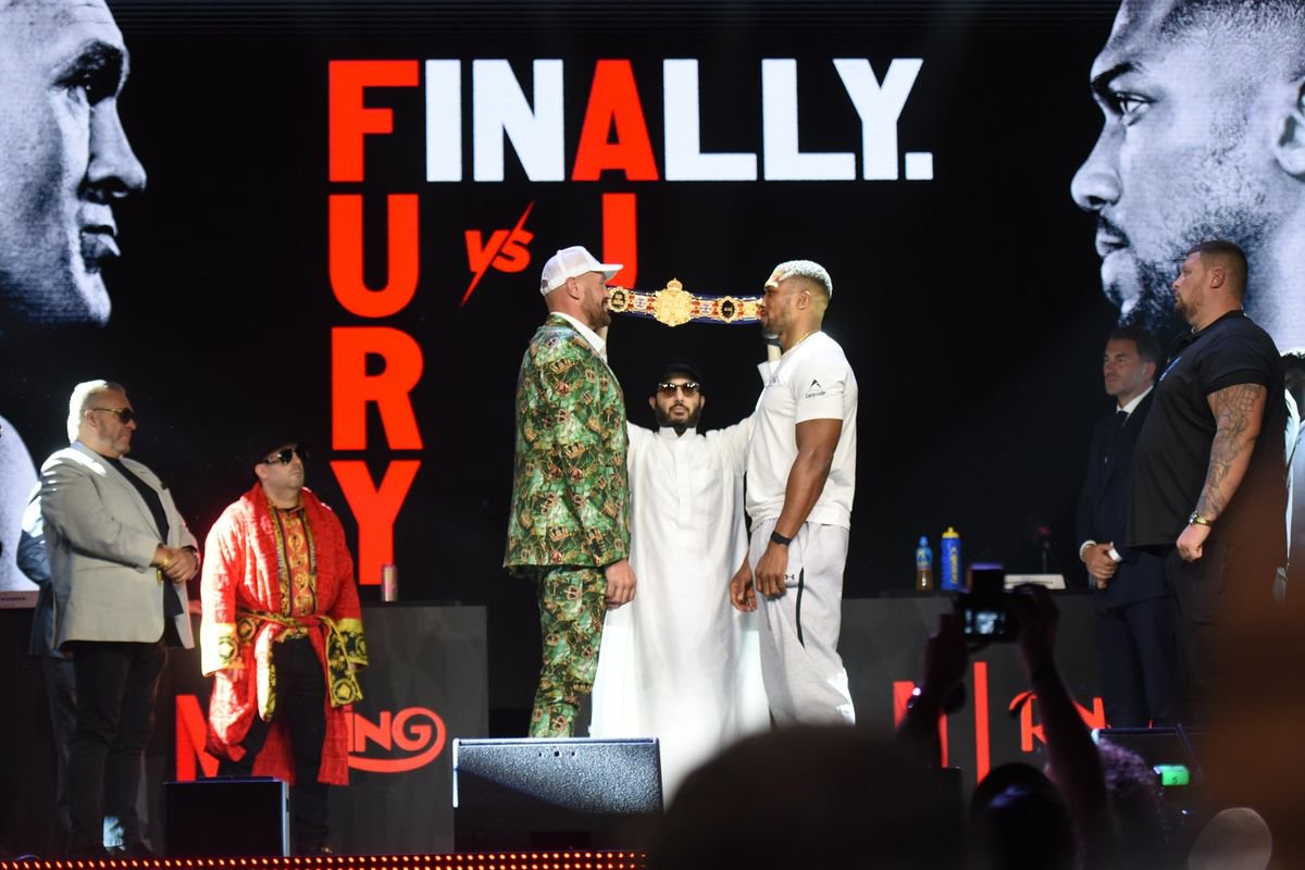 Tyson Fury and Anthony Joshua