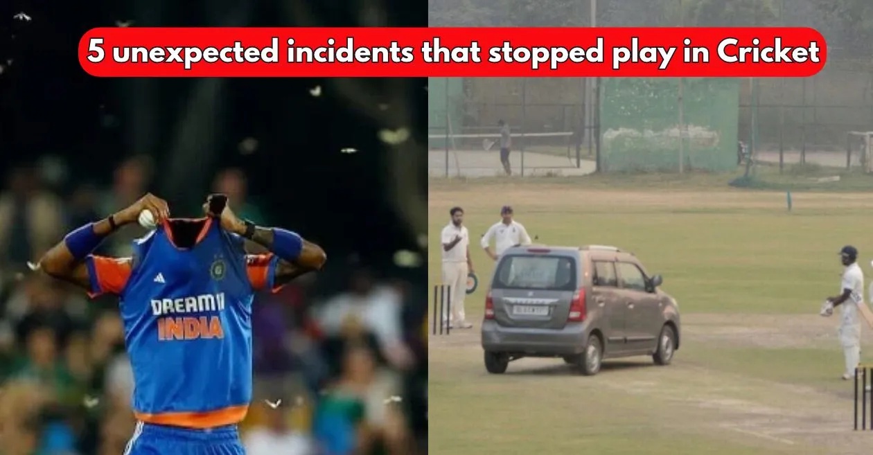 5 bizarre incidents that forced cricket matches to stop